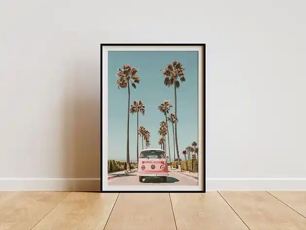 Plakat - Van life Promocja