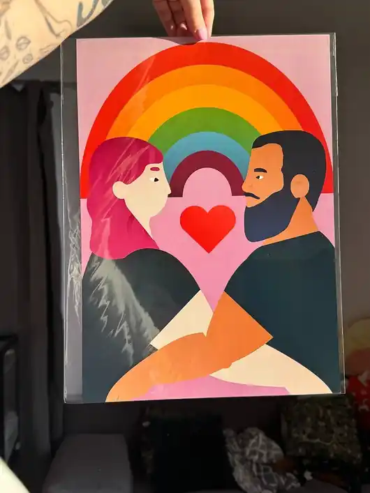 Plakat "Queer Love" Tani