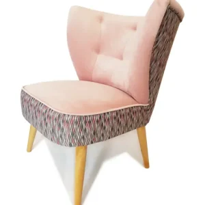 Fotel Retsy klubowy retro uszak, lata 60 Taniej