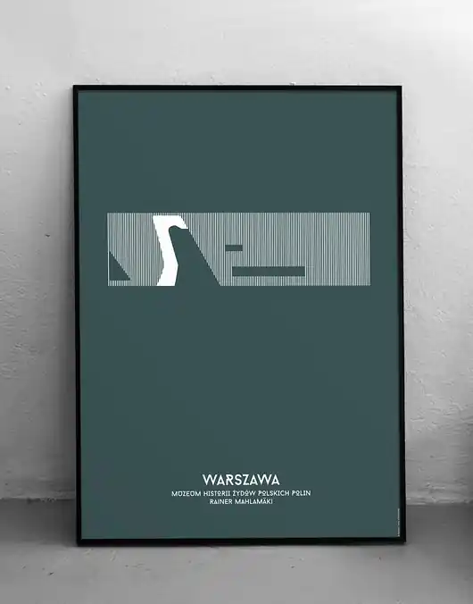 Oferta czasowa Muzeum Historii Żydów - plakat 50x70 cm