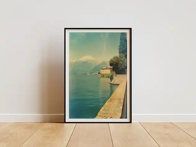 Ekspresowa dostawa Plakat - Lake Como 1977