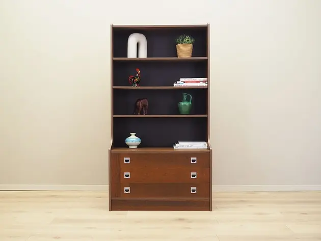 Hit cenowy Biblioteczka dębowa, duński design, lata 70, produkcja Dania