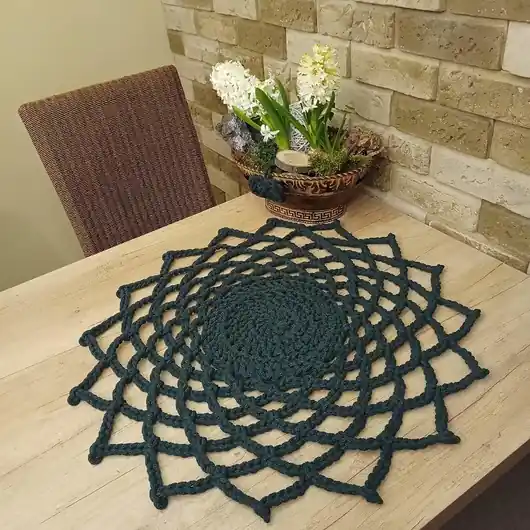 Serweta szydełkowa 65cm Nowy