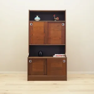Biblioteczka dębowa, duński design, lata 70, produkcja Dania Bezpieczna płatność