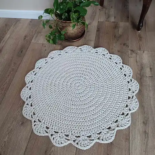 Dywan ze sznurka bawełnianego 80cm Wybór klientów