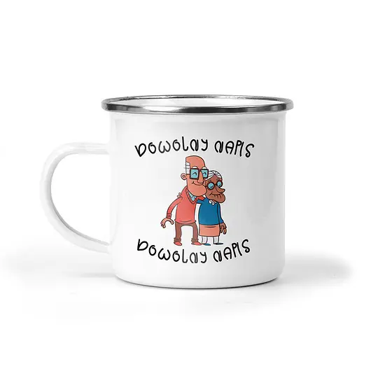 Oferta Kubek metalowy dla babci i dziadka 3