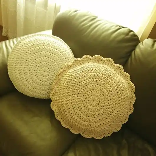 Tylko dziś Poduszka okrągła ze sznurka 40cm
