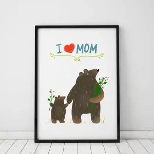 Kup online Plakat. Relacje - i love mom, misie