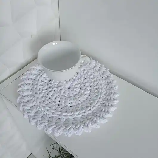 Nowość Podkładka okrągła boho ze sznurka 26cm