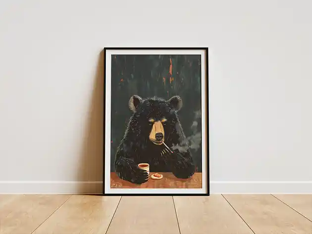 Oferta czasowa Plakat - weed bear