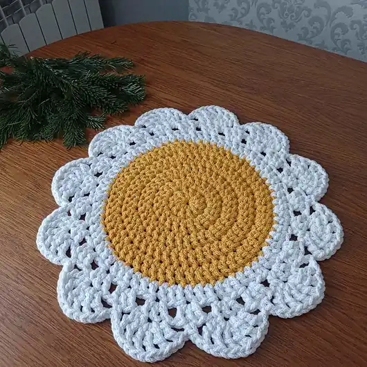 Oferta czasowa Podkładka na stolik kawowy ze sznurka 50cm