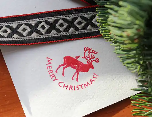 Oferta limitowana "Merry Christmas!" Pieczątka - MALU STUDIO