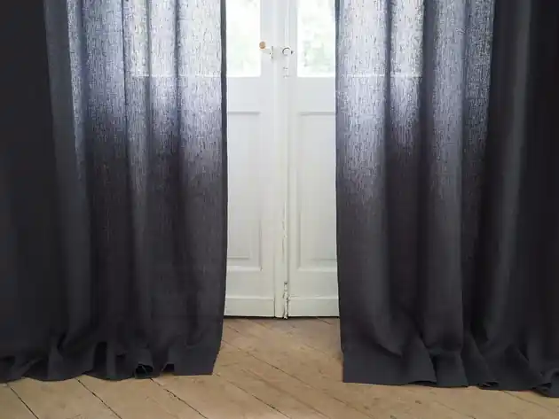 Super okazja Zasłona z tunelem CHARCOAL