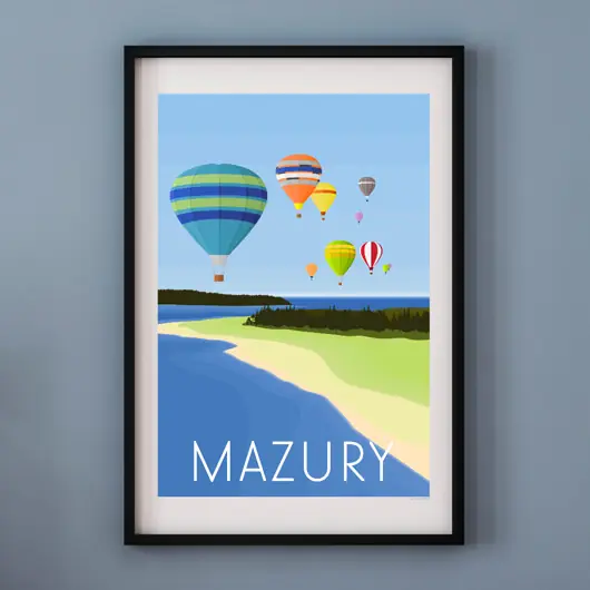 Zniżka Plakat MAZURY