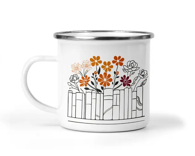 Kubek metalowy książka 28 Oferta