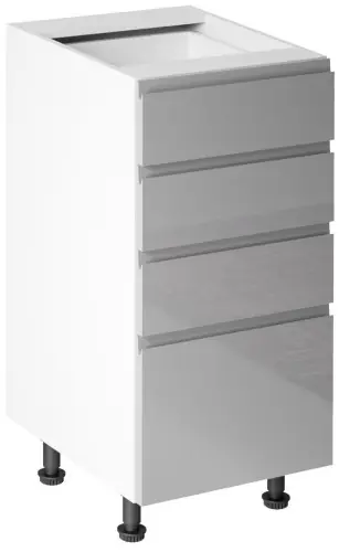 Szafka z szufladami 40 cm D40S4 ASPEN Tani