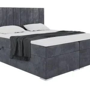 Łóżko typu boxspring z panelowym zagłówkiem PIRO Szybka wysyłka