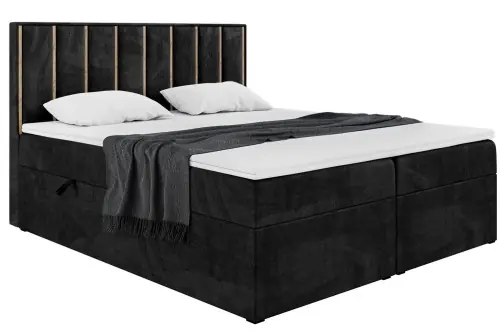Tylko dziś Łóżko boxspring z lamelami NOAH