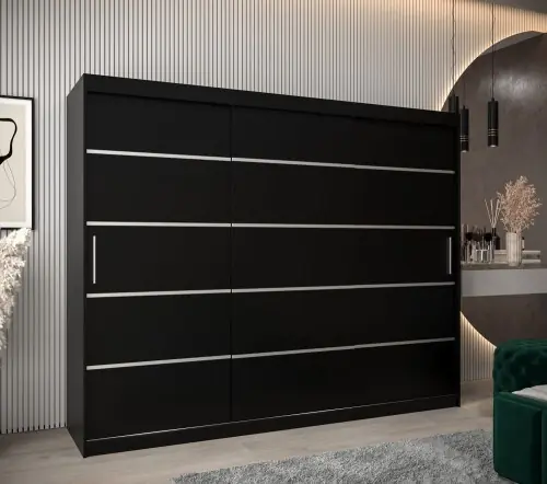Szafa przesuwna duża 250 cm VERANO garderoba Oferta czasowa
