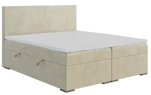 Łóżko boxspring wezgłowiem bez przeszyć LIMO Nowość