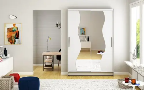Szafa przesuwna KIAMI S (120cm) Nowy