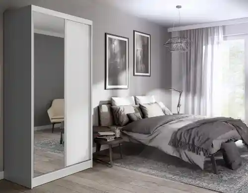 Zamów dziś Szafa przesuwna z lustrem PATIA 150 cm