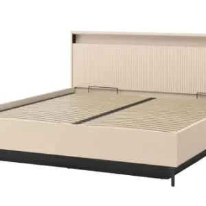 Łóżko z pojemnikiem i zagłówkiem 180x200 cm TREND TS-03 Ostatnie sztuki