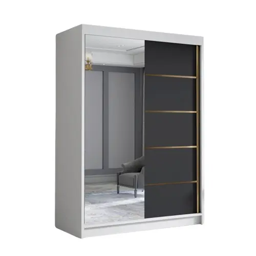 Szafa przesuwna z lustrem 120 cm LUNGA III Wyjątkowa oferta
