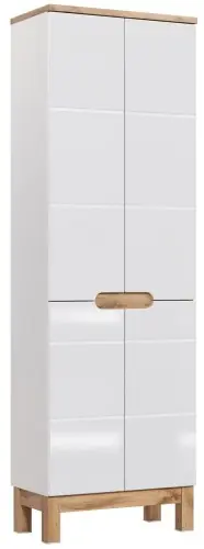 Niska cena Słupek wysoki szeroki BALI WHITE 805 4D - 60cm