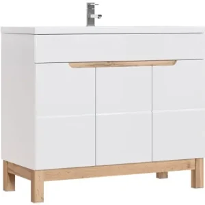 Kup online Szafka pod umywalkę 100 cm BALI WHITE 825