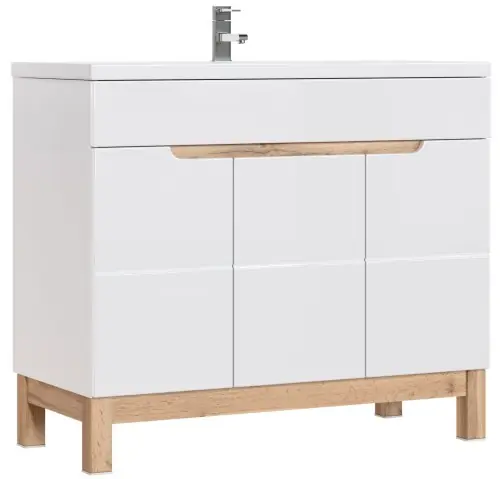 Kup online Szafka pod umywalkę 100 cm BALI WHITE 825