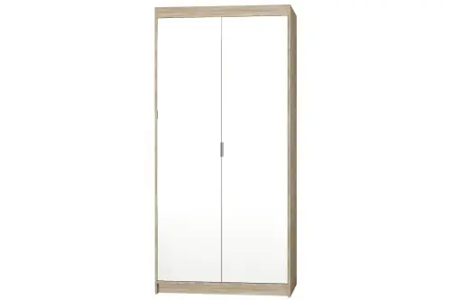 Szybka wysyłka Szafa lustrzana 90 cm dąb sonoma LENA 2D LUSTRO