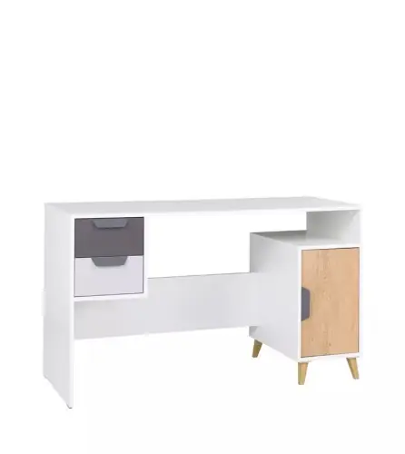 Duże biurko do pokoju młodzieżowego 130 cm ROKER 13 Rabat