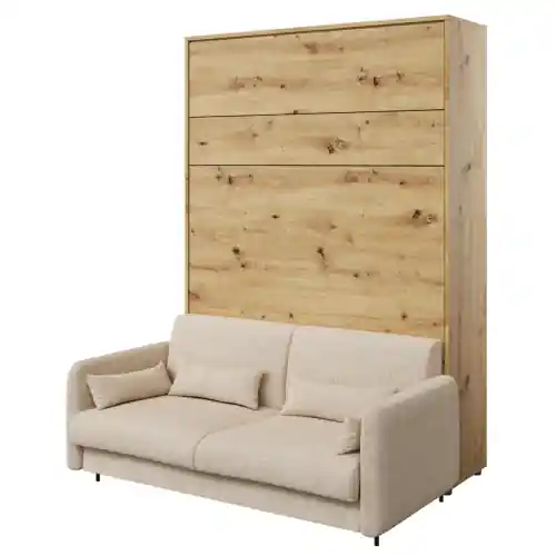 Zamów dziś Łóżko chowane w szafie BC-01 z sofą BC-18 140x200 cm