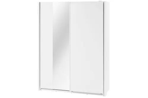 Szafa biała szeroka 180 cm MAXI MX-03 z ramą MX-08 Bestseller