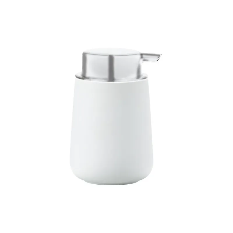 Biały ceramiczny dozownik do mydła 250 ml Nova − Zone Bonami Wyjątkowa oferta