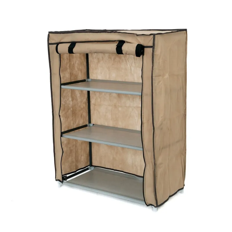 Ostatnie sztuki Beżowy organizer tekstylny na buty Compactor Shoes Bonami