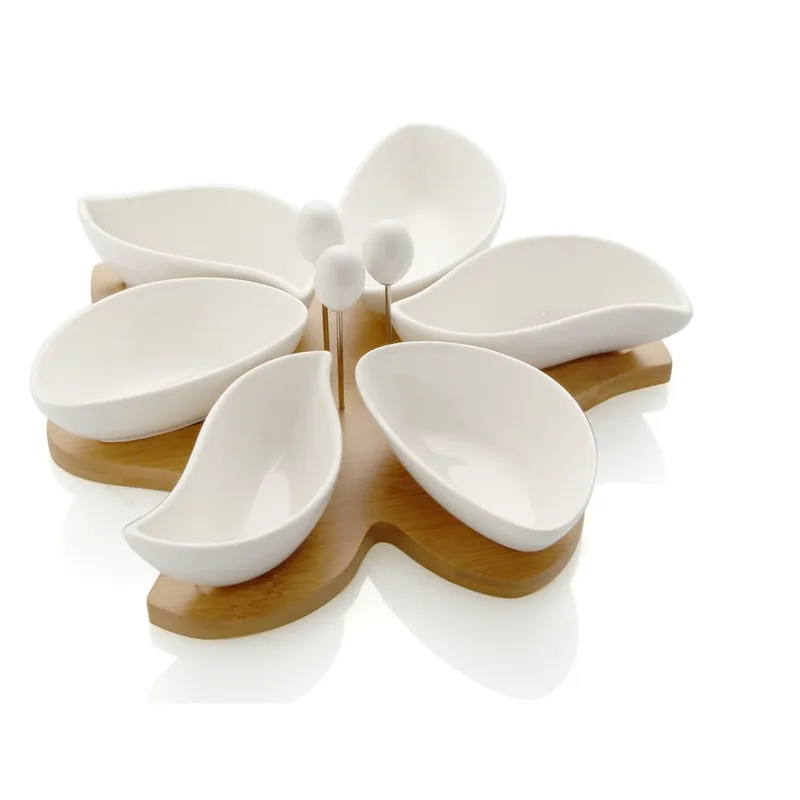 Oferta limitowana Miska do serwowania przekąsek Brandani Tranches, 23,5 x 26 cm Bonami