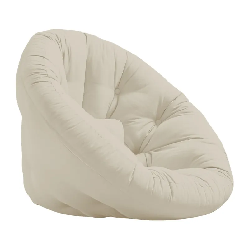Wyjątkowa oferta Fotel rozkładany Karup Design Nido Beige Bonami