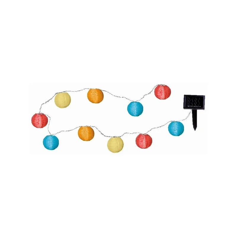 Oferta limitowana Girlanda świetlna LED odpowiednia na zewnątrz Star Trading Crazy Lampions, dł. 2,7 m Bonami