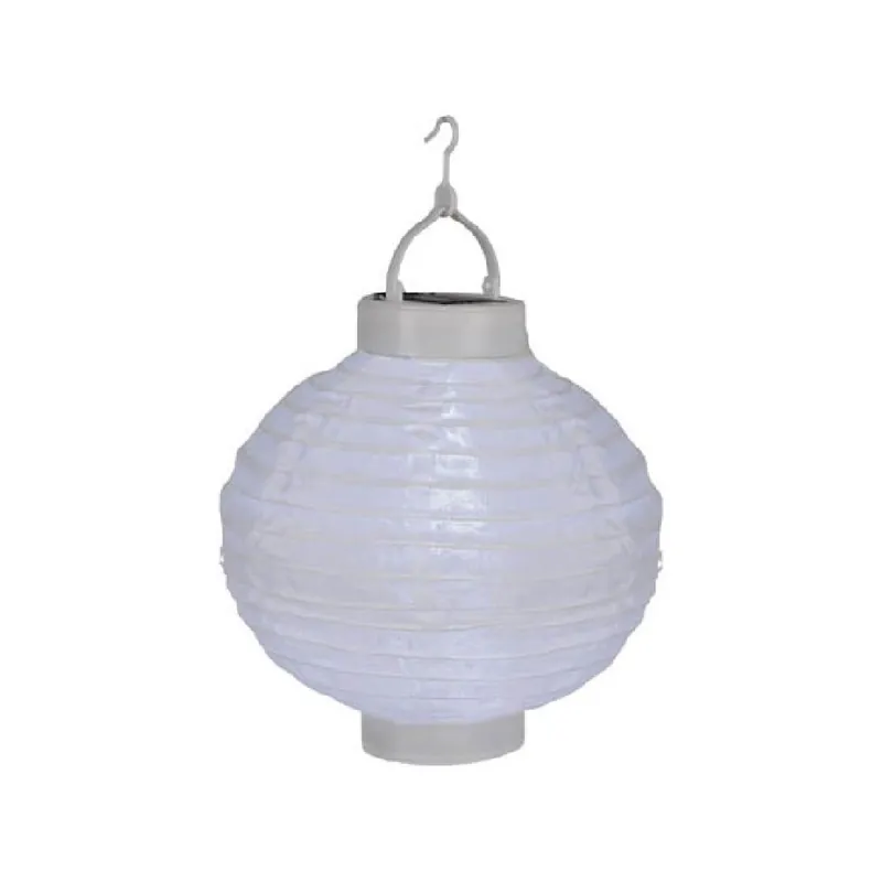Biały ogrodowy lampion solarny LED Star Trading, ø 20 cm Bonami Ograniczona ilość