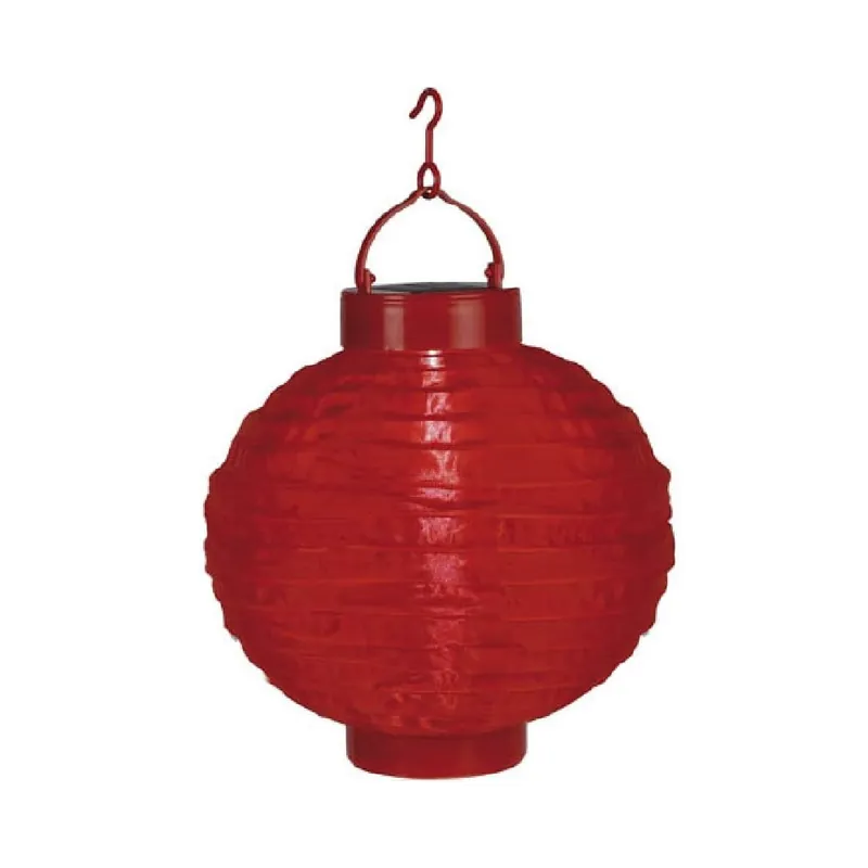Czerwony ogrodowy lampion solarny LED Star Trading, ø 30 cm Bonami Bestseller