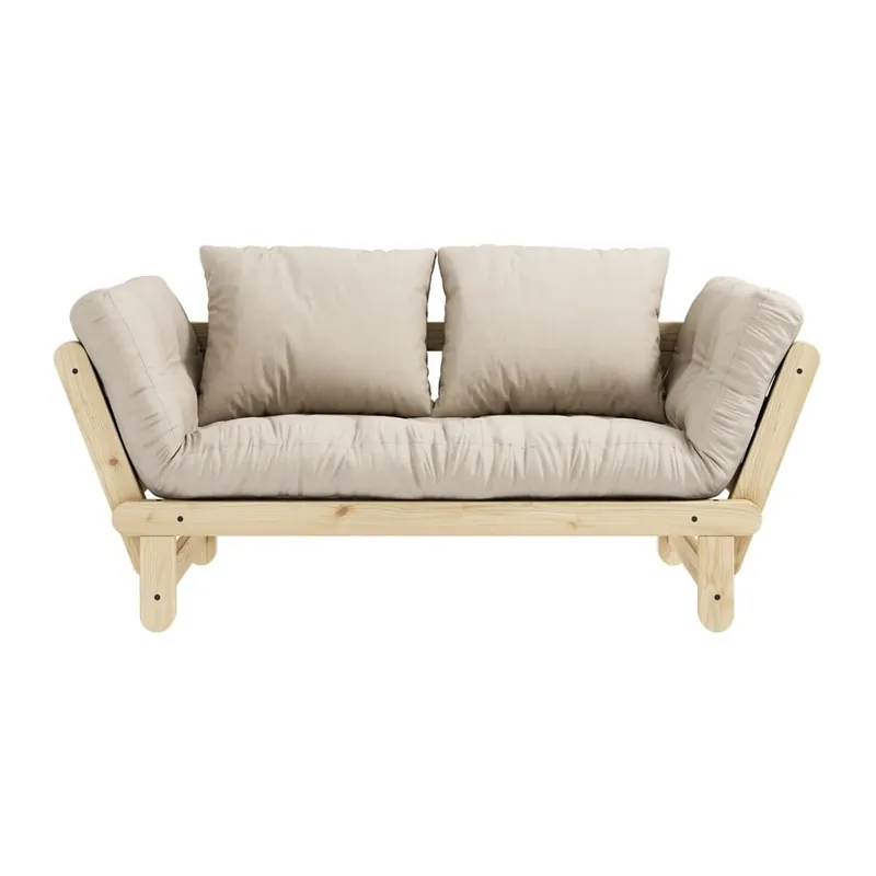 Rabat Sofa rozkładana Karup Design Beat Natural Clear/Beige Bonami