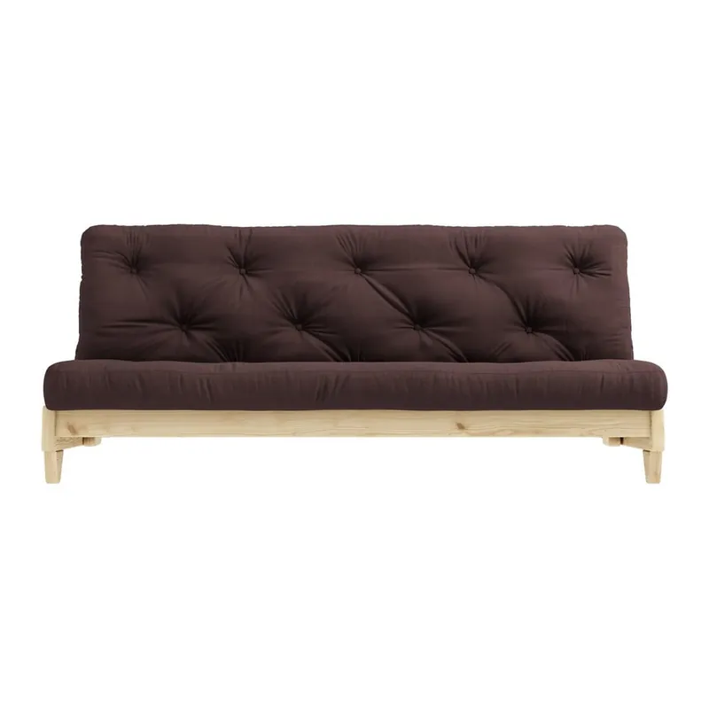 Sofa rozkładana Karup Design Fresh Natural Clear/Brown Bonami Taniej