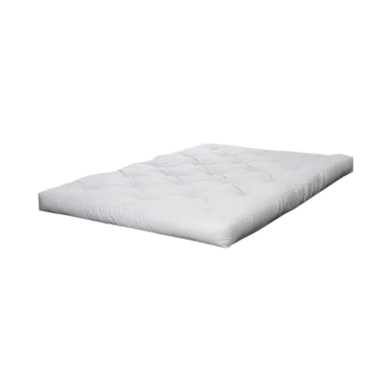 Biały średnio twardy materac futon 160x200 cm Comfort Natural – Karup Design Bonami Nie przegap