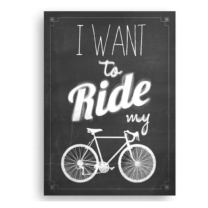 Premium Obraz Really Nice Things My Ride, 40x60 cm Bonami