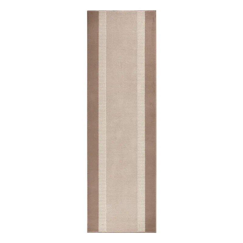 Beżowo-brązowy chodnik Hanse Home Basic, 80x200 cm Bonami Bezpieczne zakupy