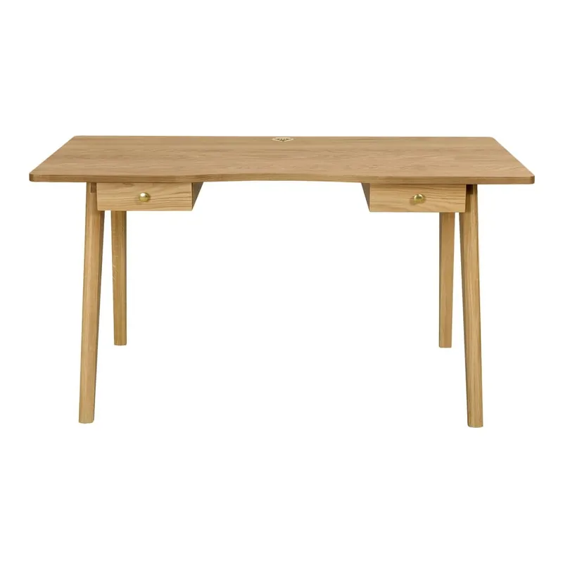 Super okazja Biurko w dekorze dębu 70x140 cm Nice – Woodman Bonami