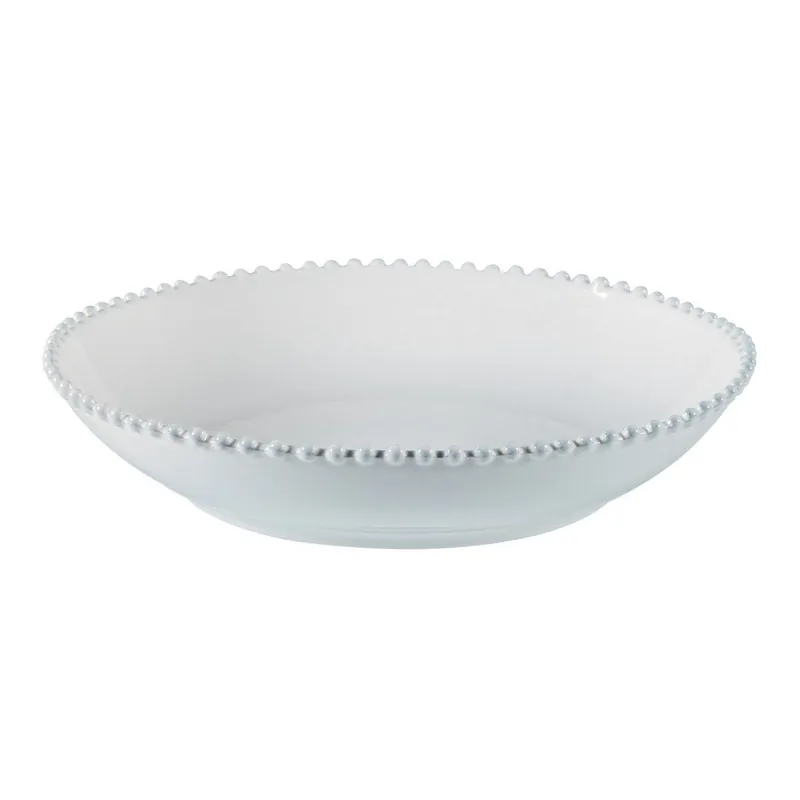 Taniej Biała kamionkowa misa na makaron Costa Nova Pearl, ⌀ 34 cm Bonami
