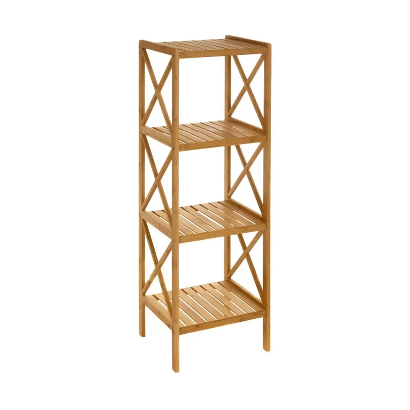 Bambusowy regał łazienkowy 33x119 cm – Casa Selección Bonami Zamów teraz